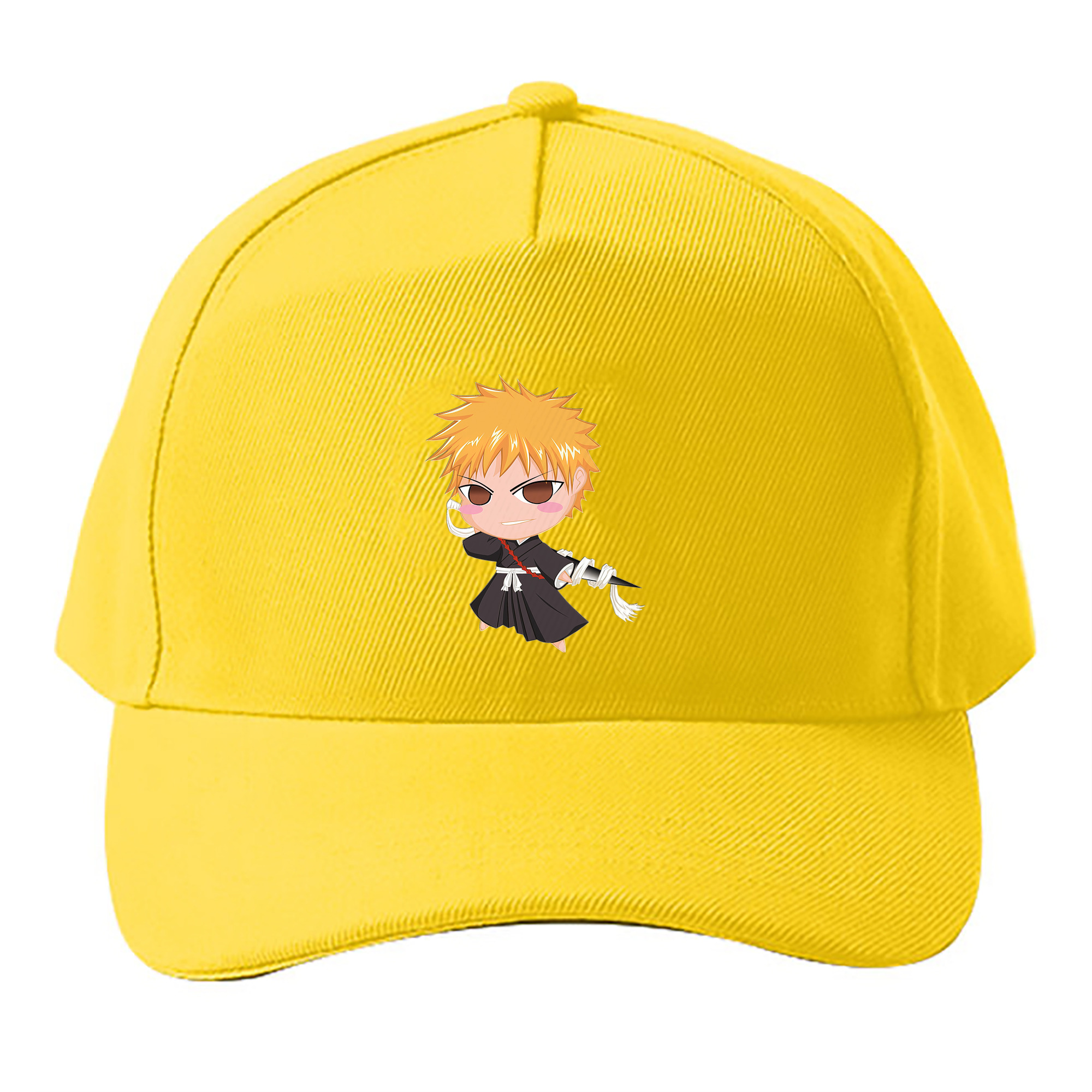（画像用） ブリーチ 黒崎一護（くろさき いちご）BLEACH Kurosaki Ichigo ベースボールキャップ 綿100％ 男女兼用 帽子 スポーツ